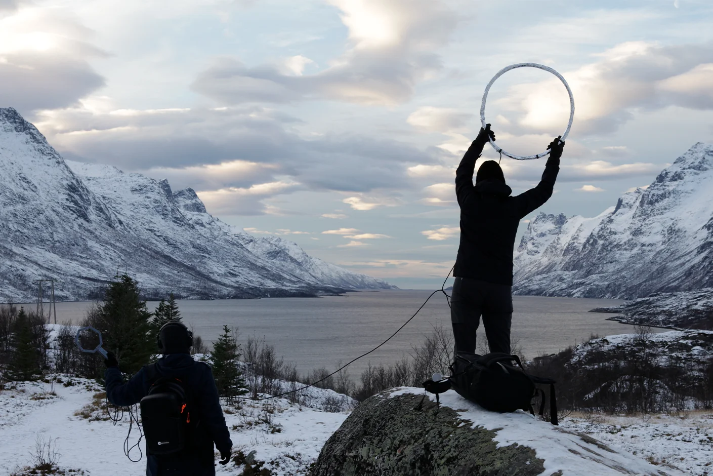 Magnetic noise: making magnetic fields audible