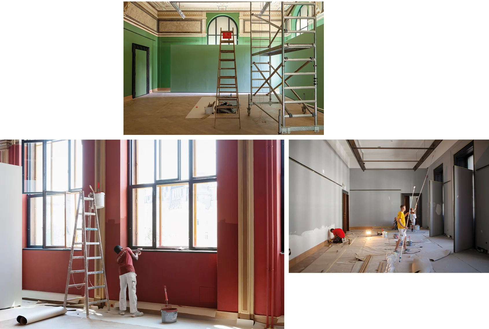 Ausstellungsaufbau | exhibition construction