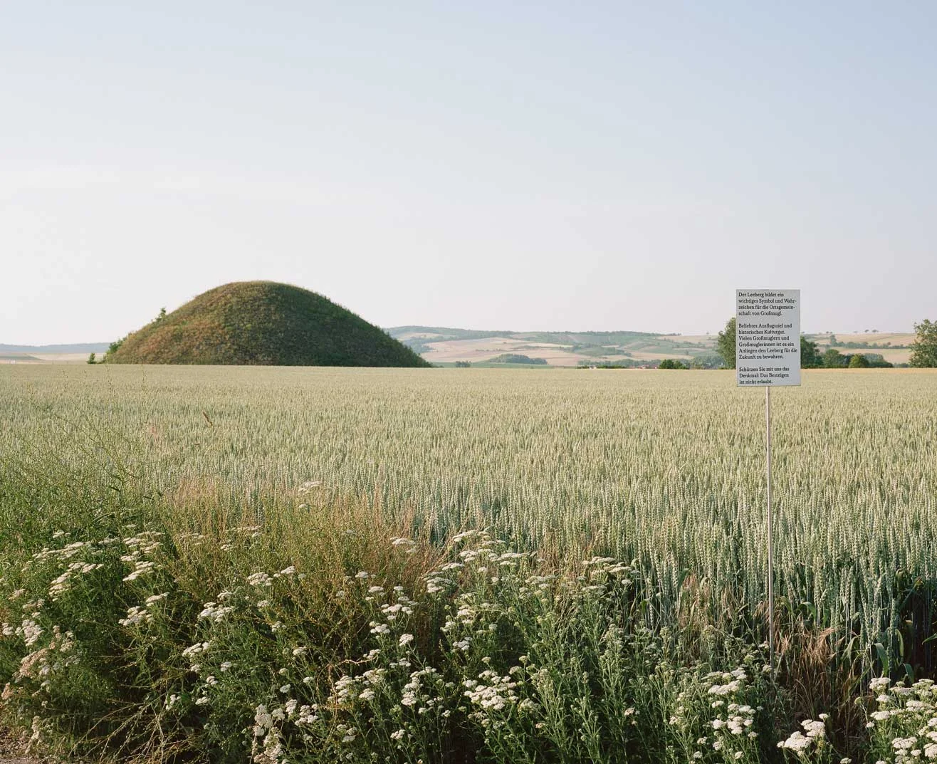 Der Leeberg bildet ein wichtiges Symbol und Wahrzeichen für die Ortsgemeinschaft von Großmugl. Beliebtes Ausflugsziel und historisches Kulturgut.