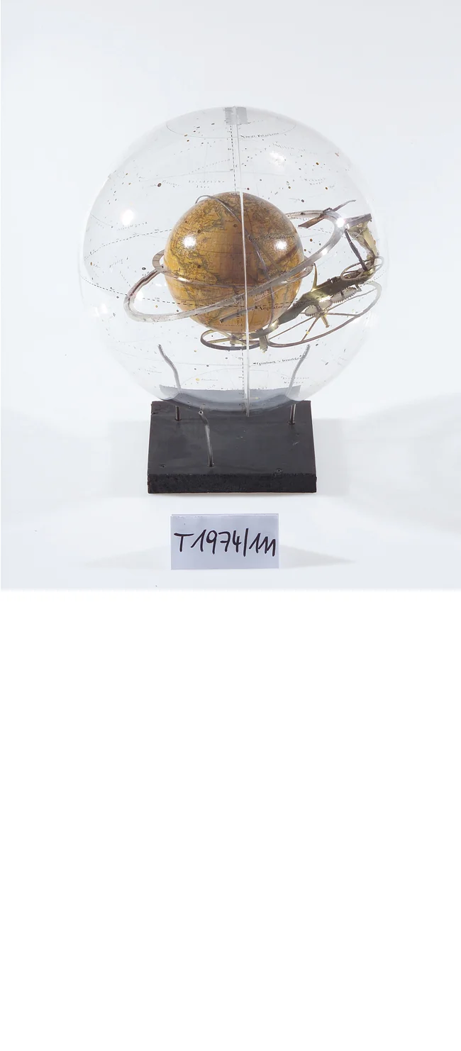 Chronoglobium, 1847, OÖ Landesmuseum, Sammlung Technik- und Wehrgeschichte, Inv. Nr. T 1974/0111