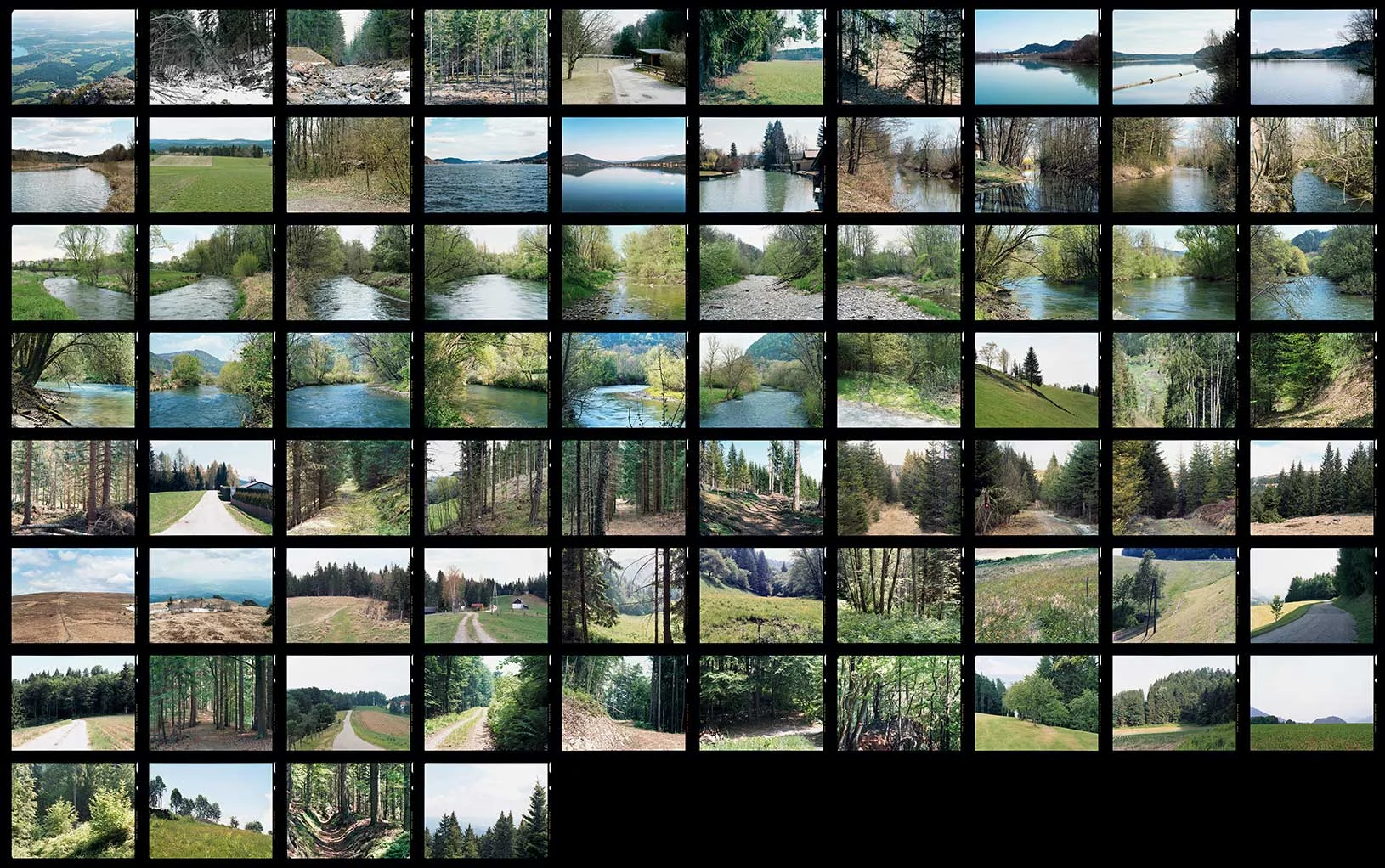 Plakat | Poster, 74 Farbfotografien / color photographs