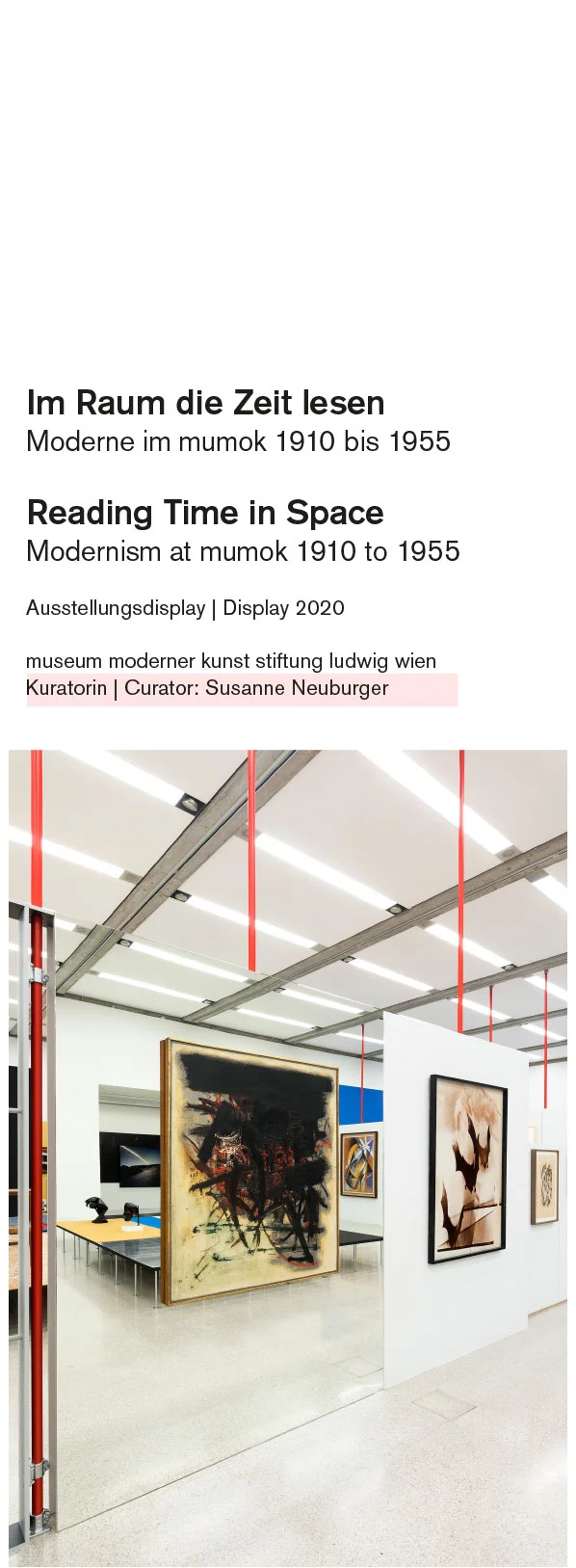 Ausstellungsansicht | Exhibition view, mumok, Foto | photo: Lisa Rastl